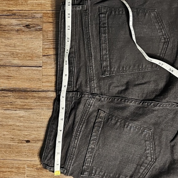 Womens Social Standard By Sanctuary Black High Rise Crop Straight Jeans Sz 12 - Picture 7 of 7